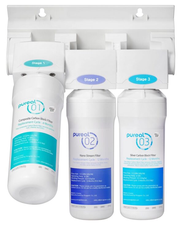 purificatore d'acqua sottolavello Pureal