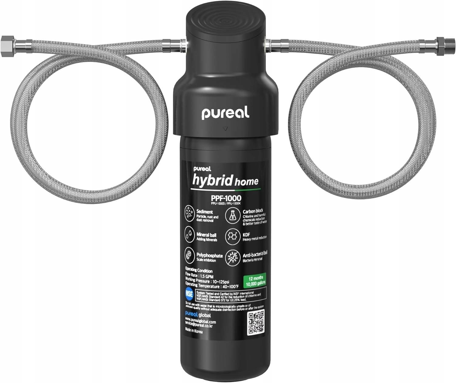 PUREAL Hybrid Home onderbouw waterfilter